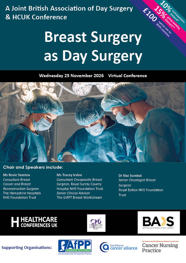 Bads Breast Day Surgery Nov 26