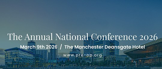 The Pre-Operative Association National Conference: 9th March 2026