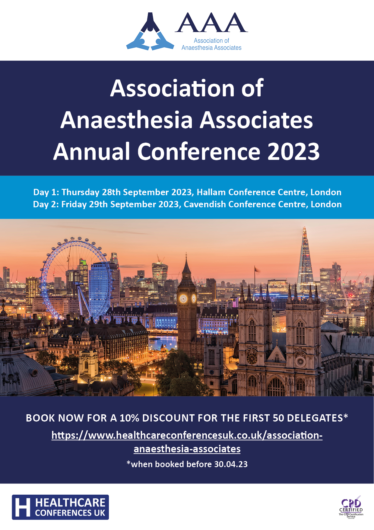 Association of Anaesthesia Associates Conference 2023