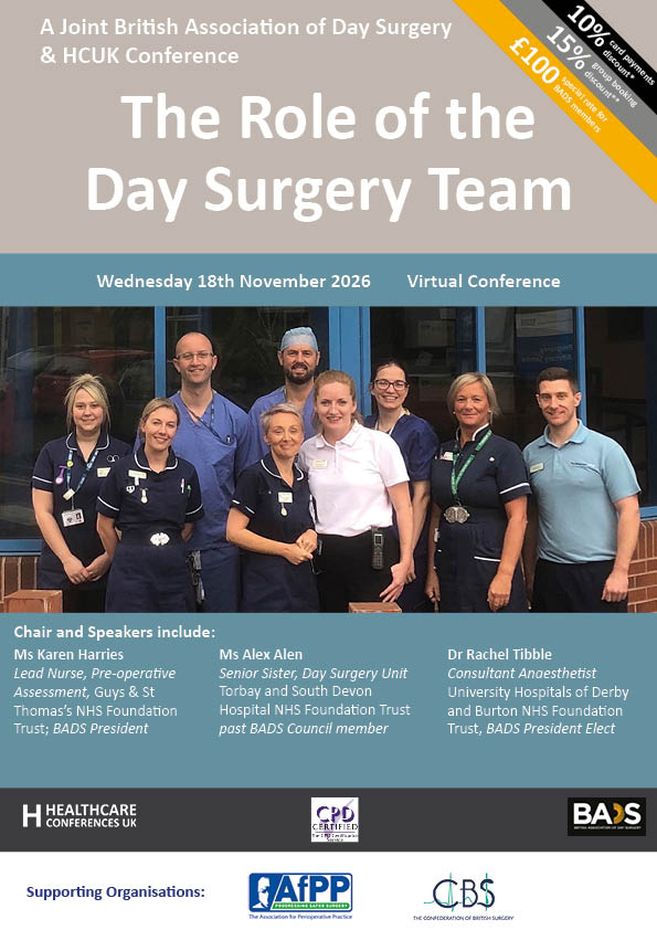 Bads Day Surgery Team Nov 2026