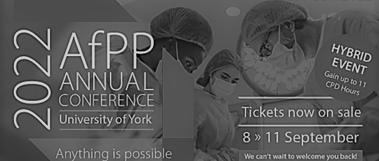 Association for Perioperative Practice (AfPP) Annual Conference : 8th - 11th September 2022