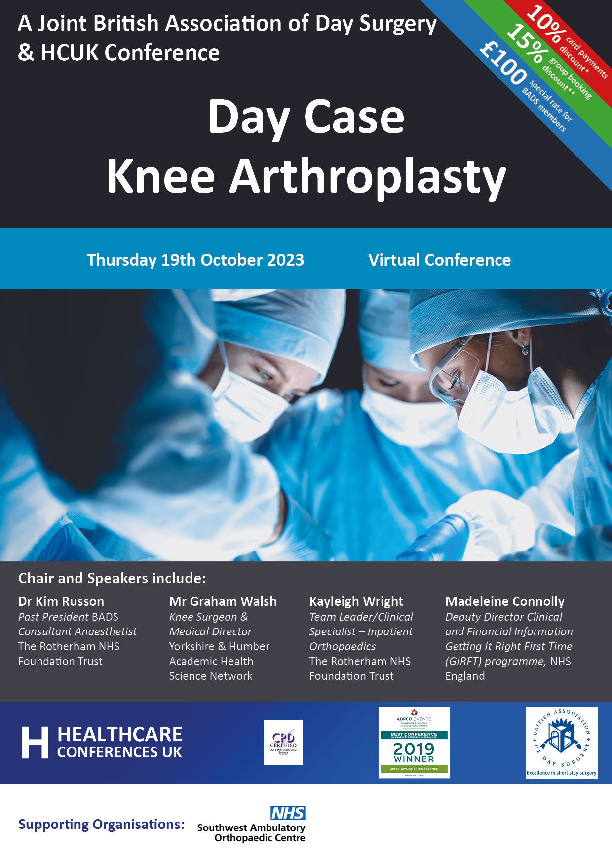 Bads Day Case Knee Oct 23